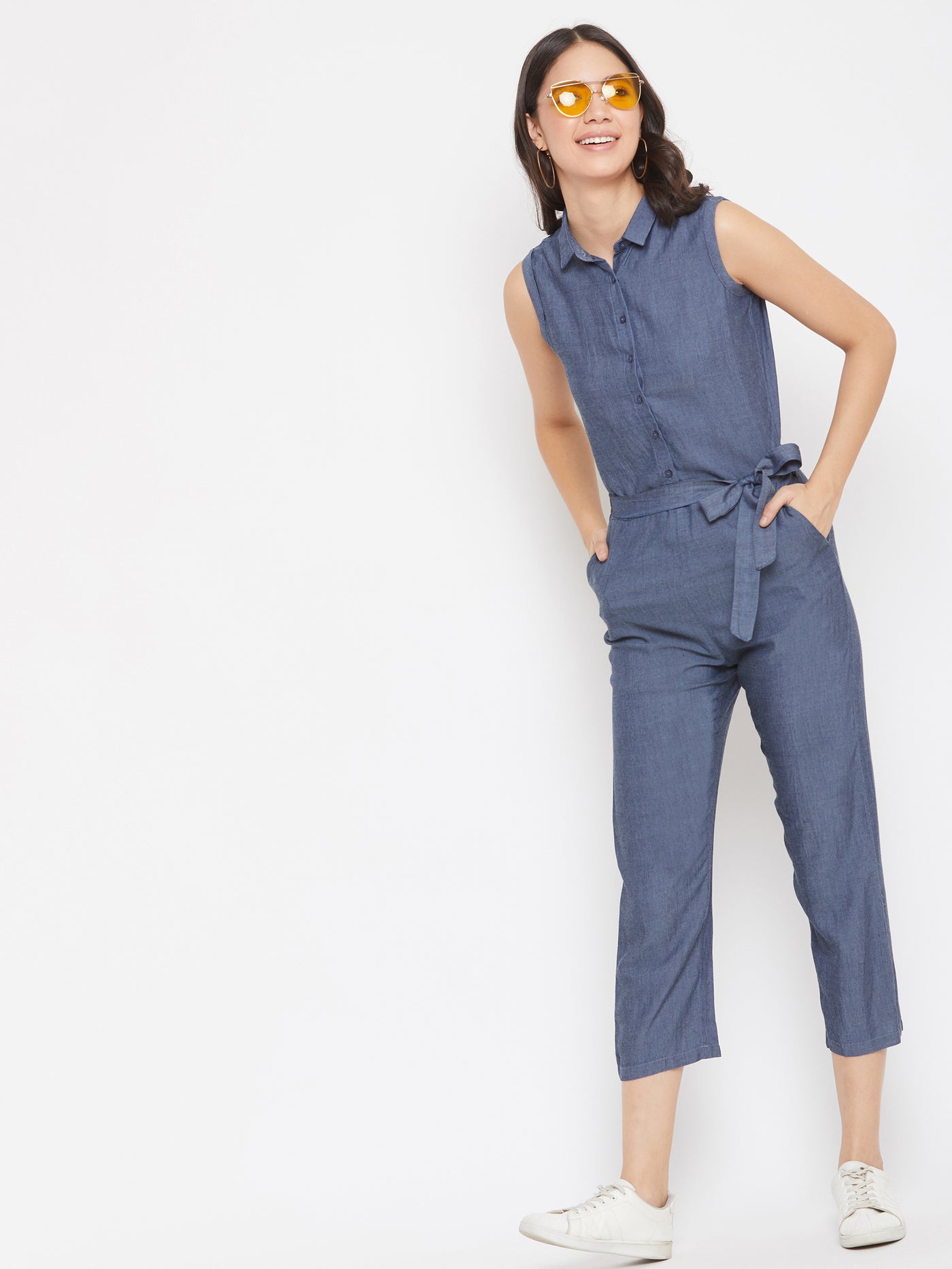Buy Blue Jumpsuits Playsuits for Women by TRENDYOL Online  Ajiocom