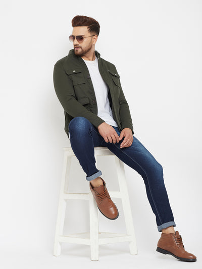 Olive Jacket - Men Jacket