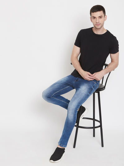 Blue Slim Fit Jeans - Men Jeans