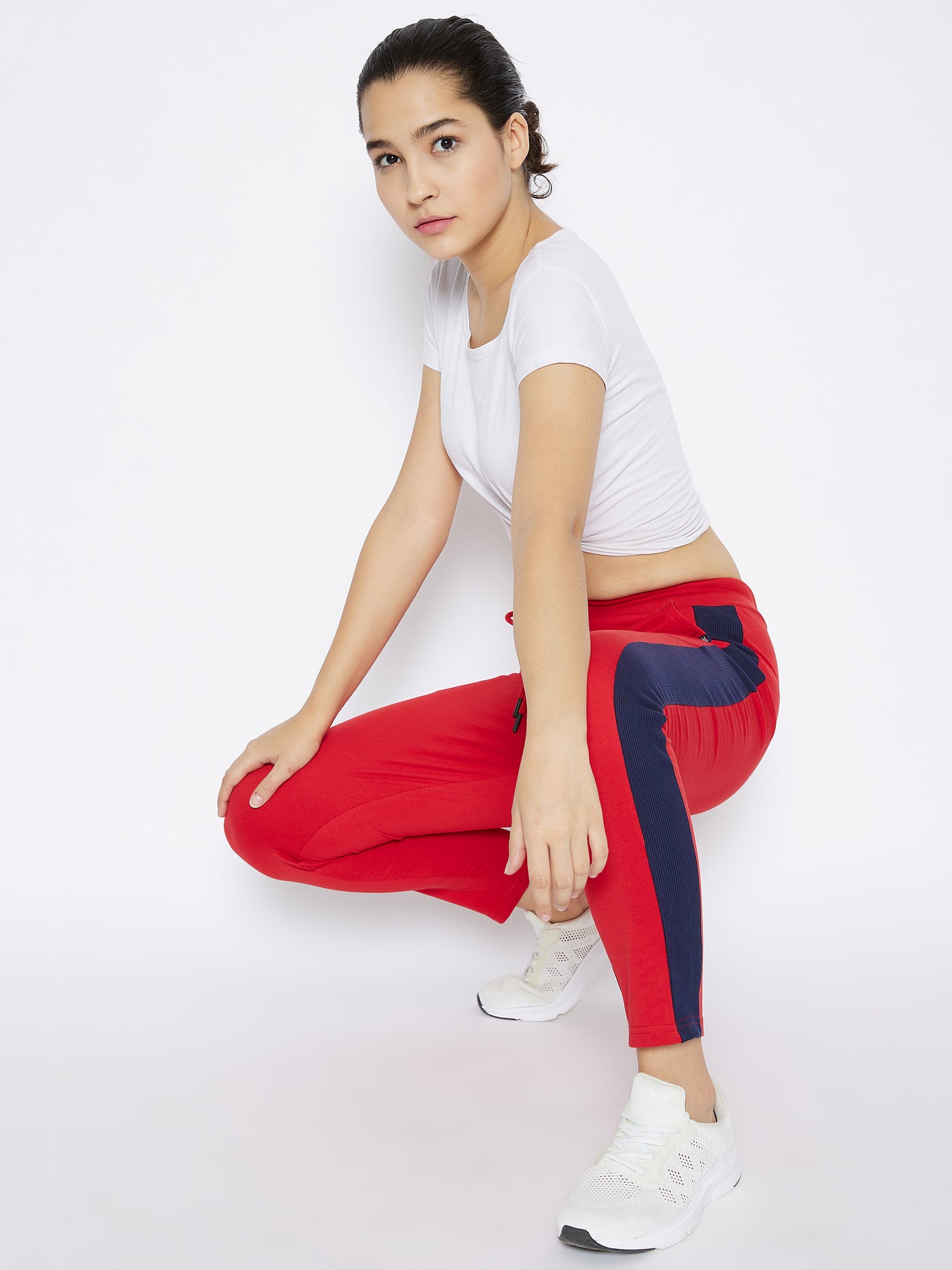 Red Track Pants - Women Track Pants