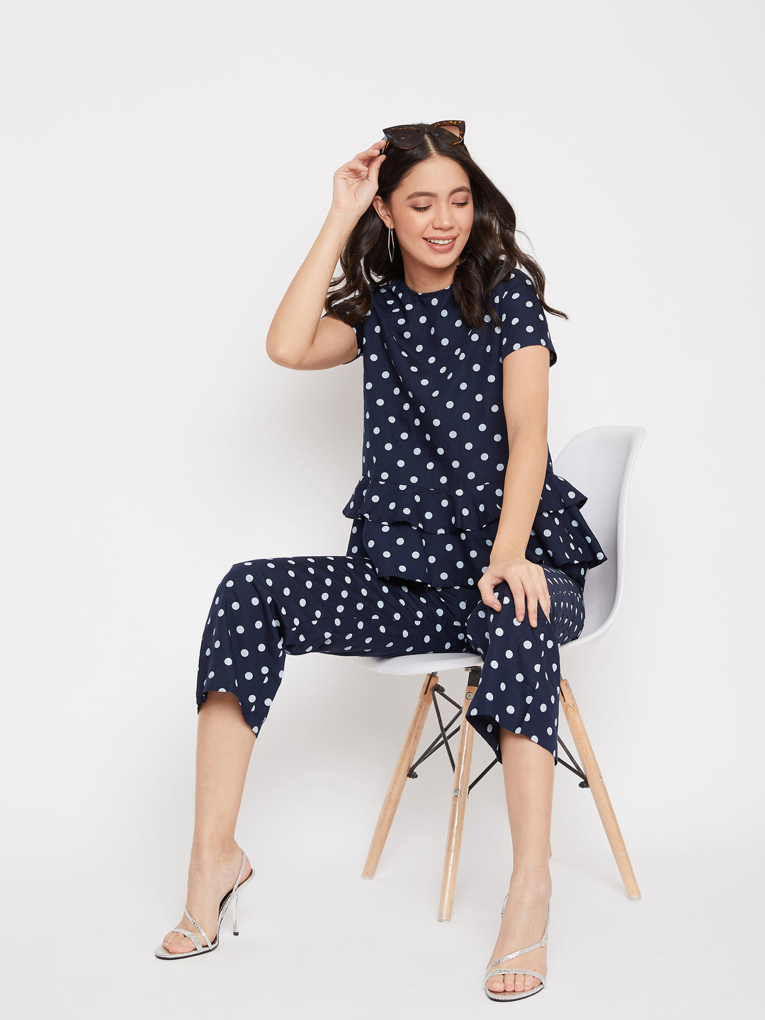 Polka Dots Co-ord set - Women Co-ord Sets