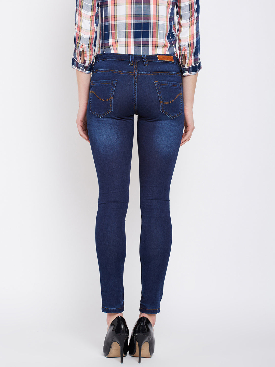 Blue Super Skinny Fit Jeans - Women Jeans