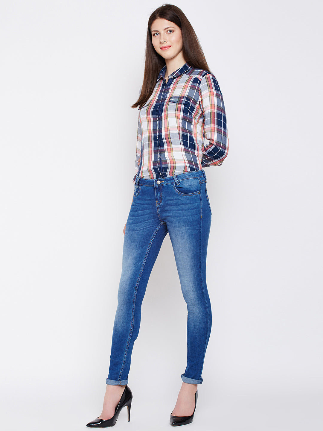 Alaya Stonewash Denim - Women Jeans