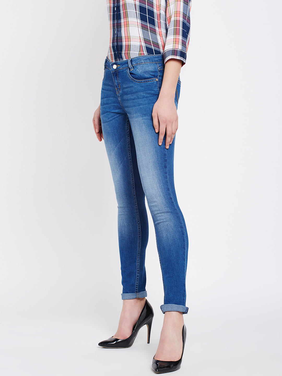 Alaya Stonewash Denim - Women Jeans