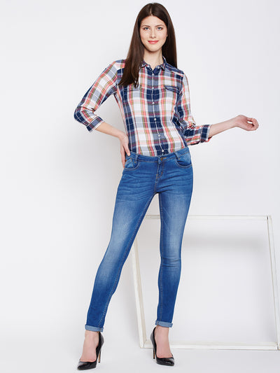 Alaya Stonewash Denim - Women Jeans