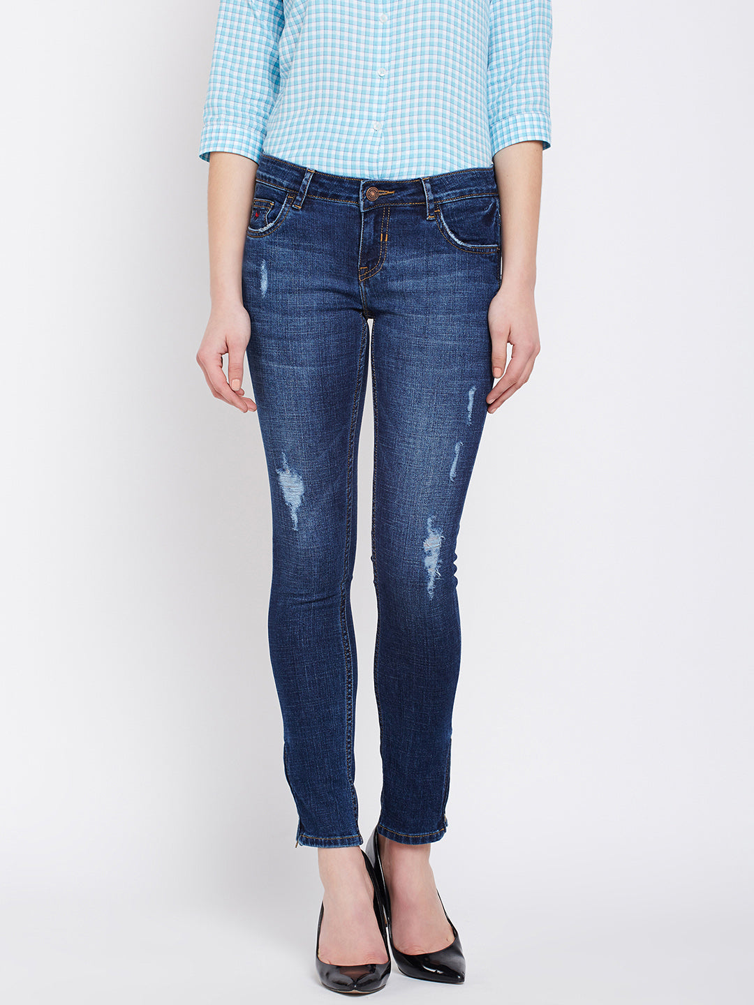 Ripped Denim - Women Jeans