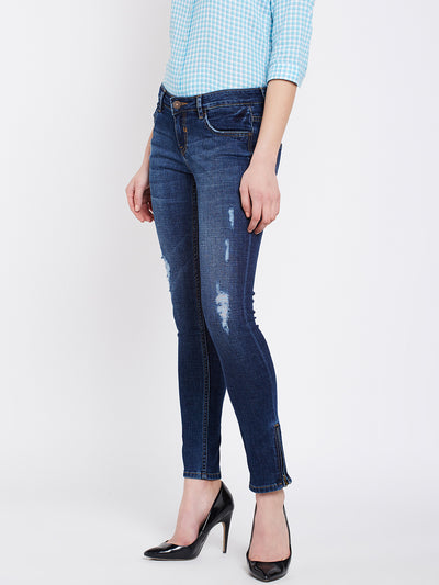 Ripped Denim - Women Jeans