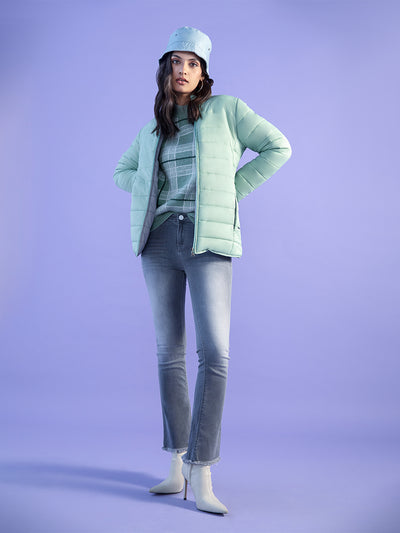 Grey Bootcut Jeans - Women Jeans