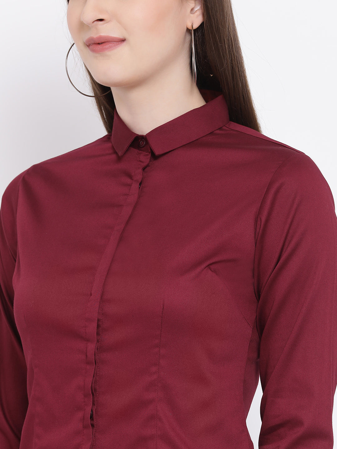 Full Sleeves Button up Shirt - Women Shirts