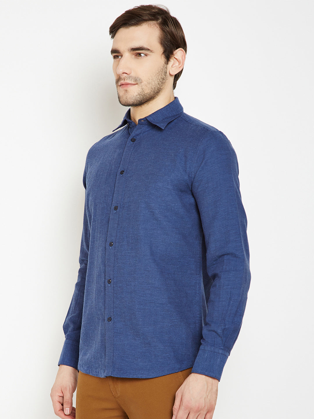 Denim Cotton Slim Fit shirt - Men Shirts