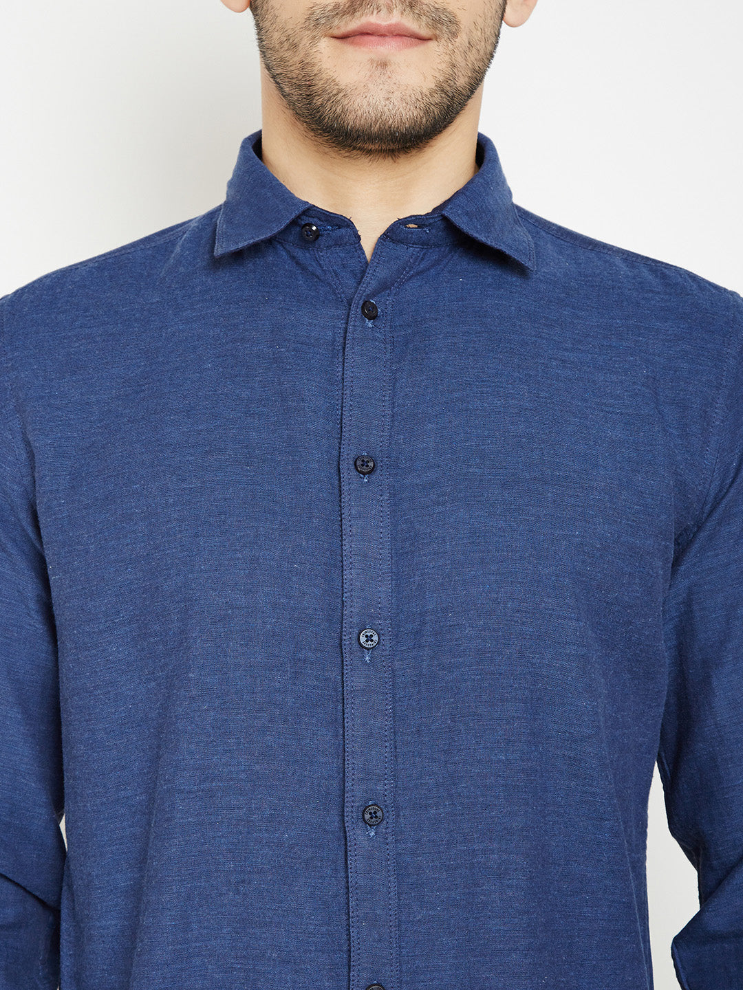 Denim Cotton Slim Fit shirt - Men Shirts