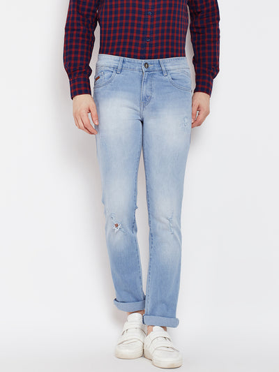 Blue Slim Fit Jeans - Men Jeans