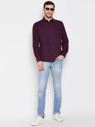 Blue Slim Fit Jeans - Men Jeans