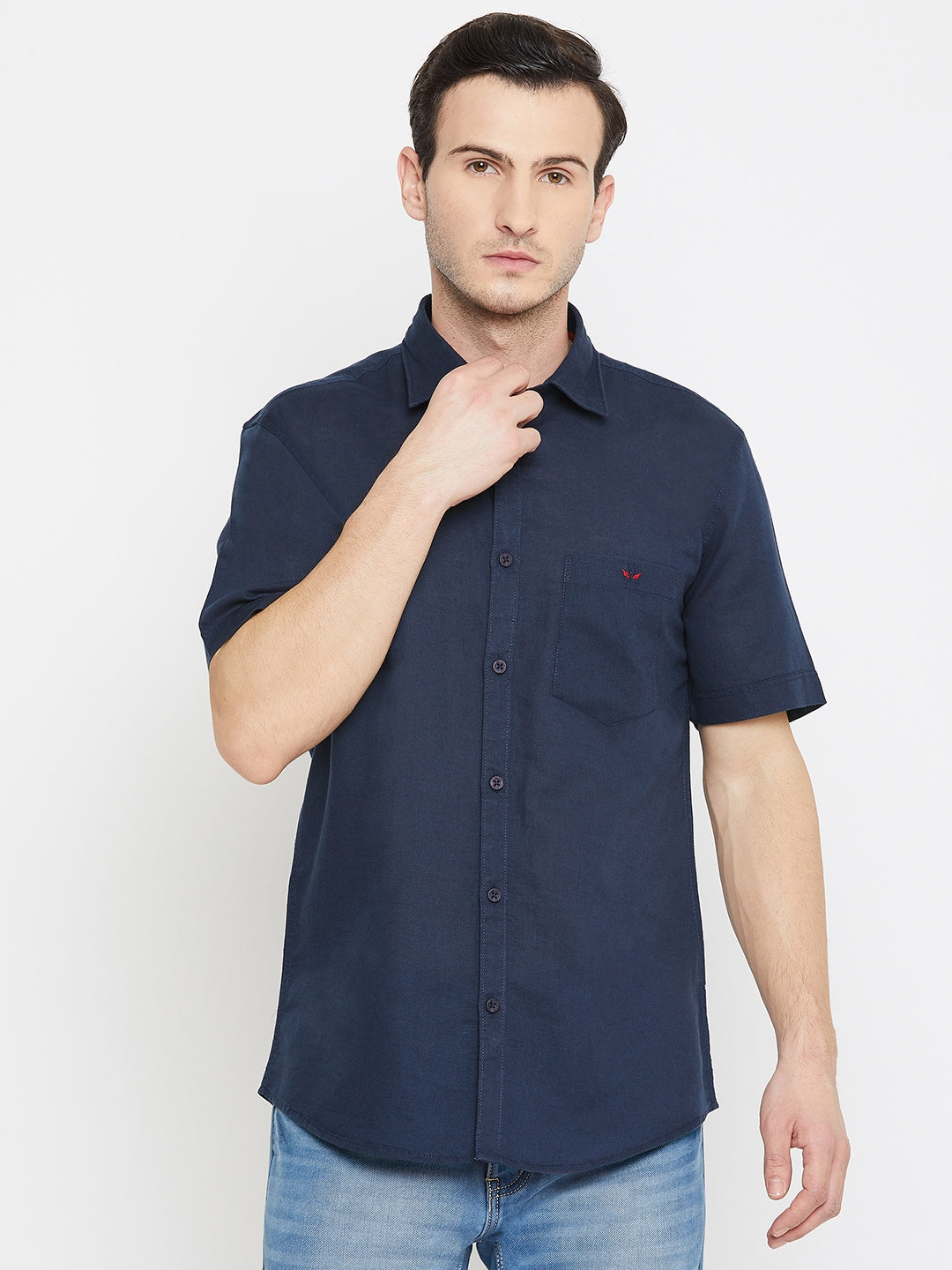 Blue Slim Fit shirt - Men Shirts