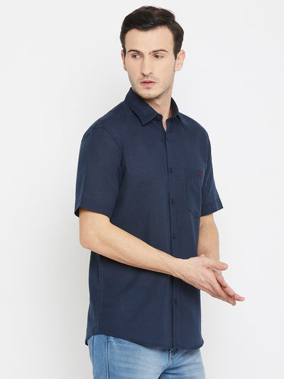 Blue Slim Fit shirt - Men Shirts