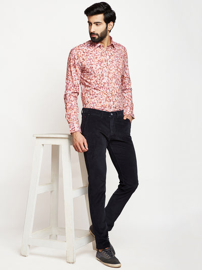 Multicolour Printed Slim Fit shirt - Men Shirts