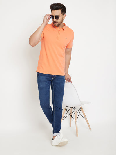 Orange T-shirt - Men T-Shirts