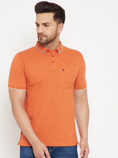 Orange T-shirt - Men T-Shirts