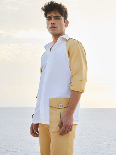 Nikhil Thampi Safari Shirt - Men Shirts