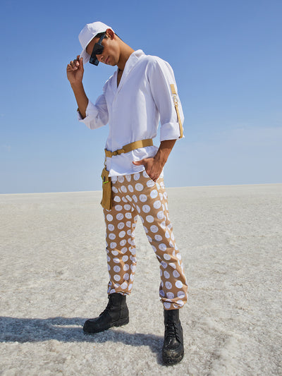 Nikhil Thampi Polka Trousers - Men Trousers