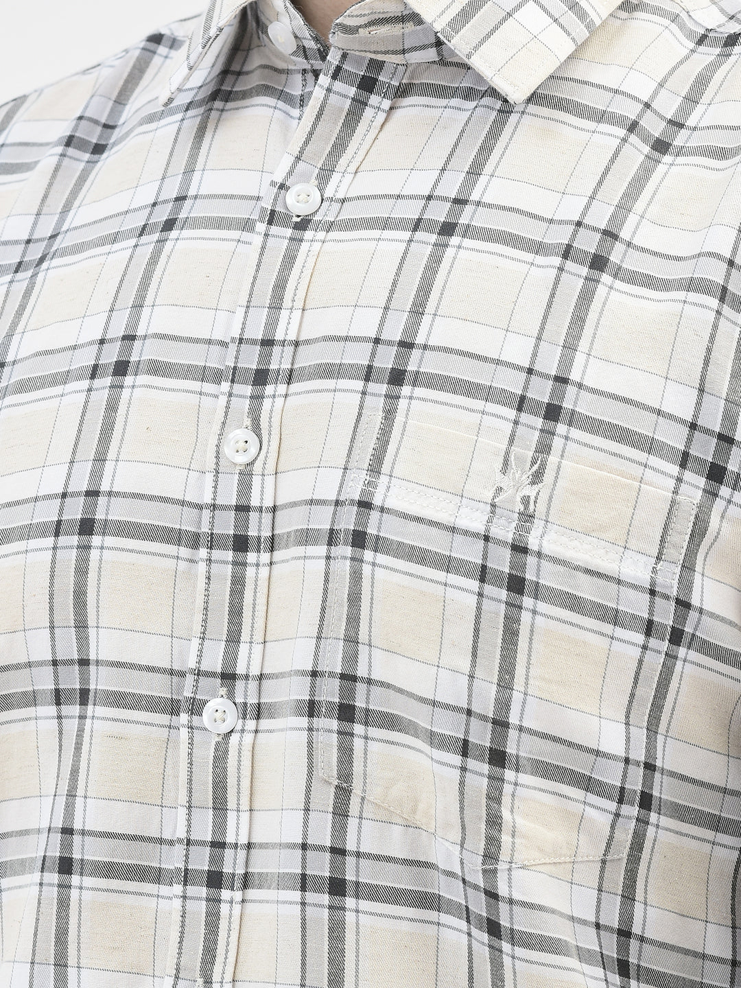 Grey Checked Shirt