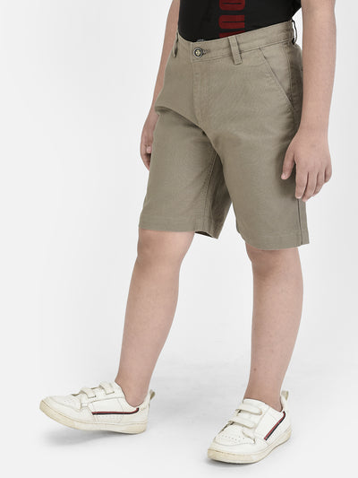 Olive Chino Shorts