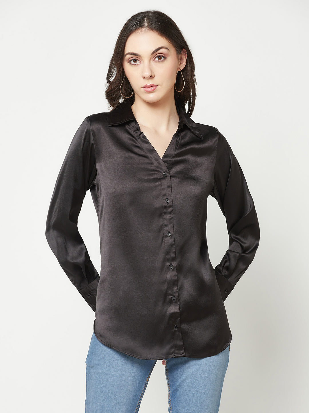  Black Long Sleeves Shirt