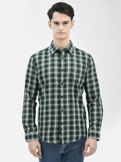 Green Checked Shirt