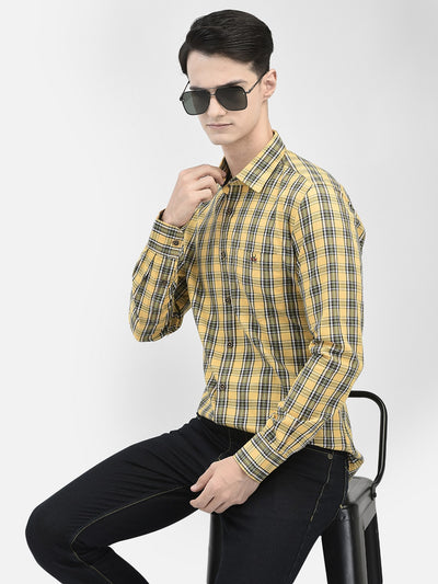 Yellow Checked Shirt