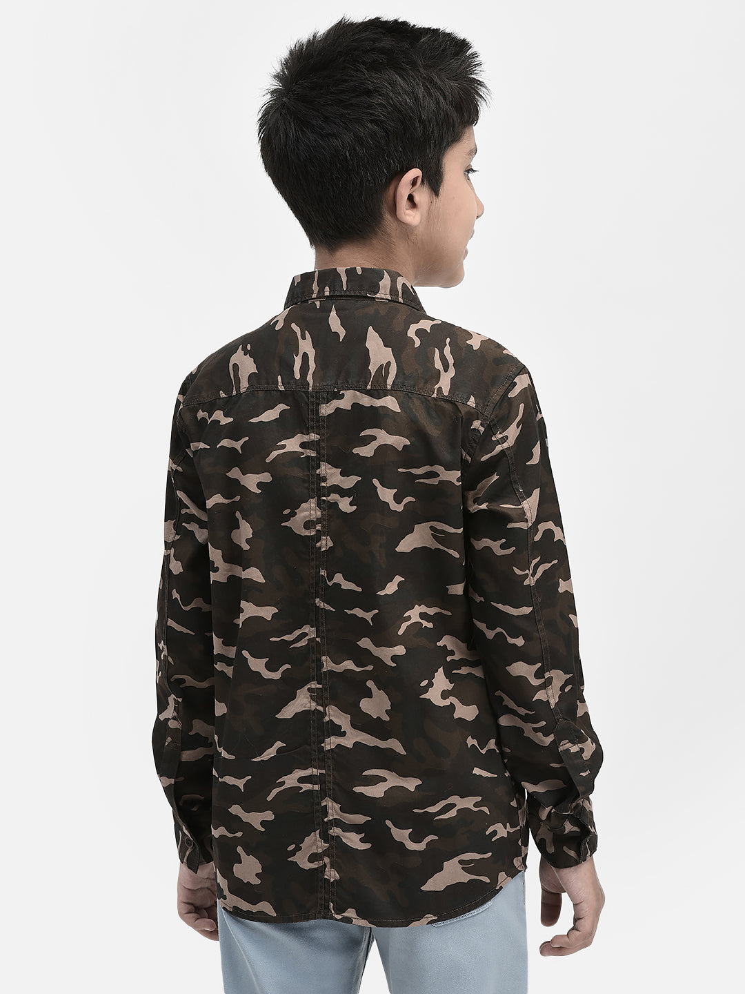 Olive Camouflage Shirt