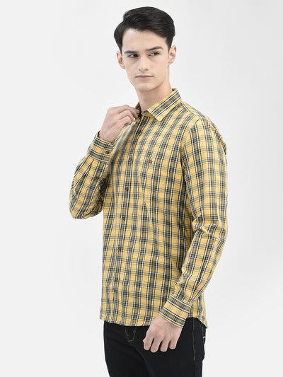 Yellow Checked Shirt