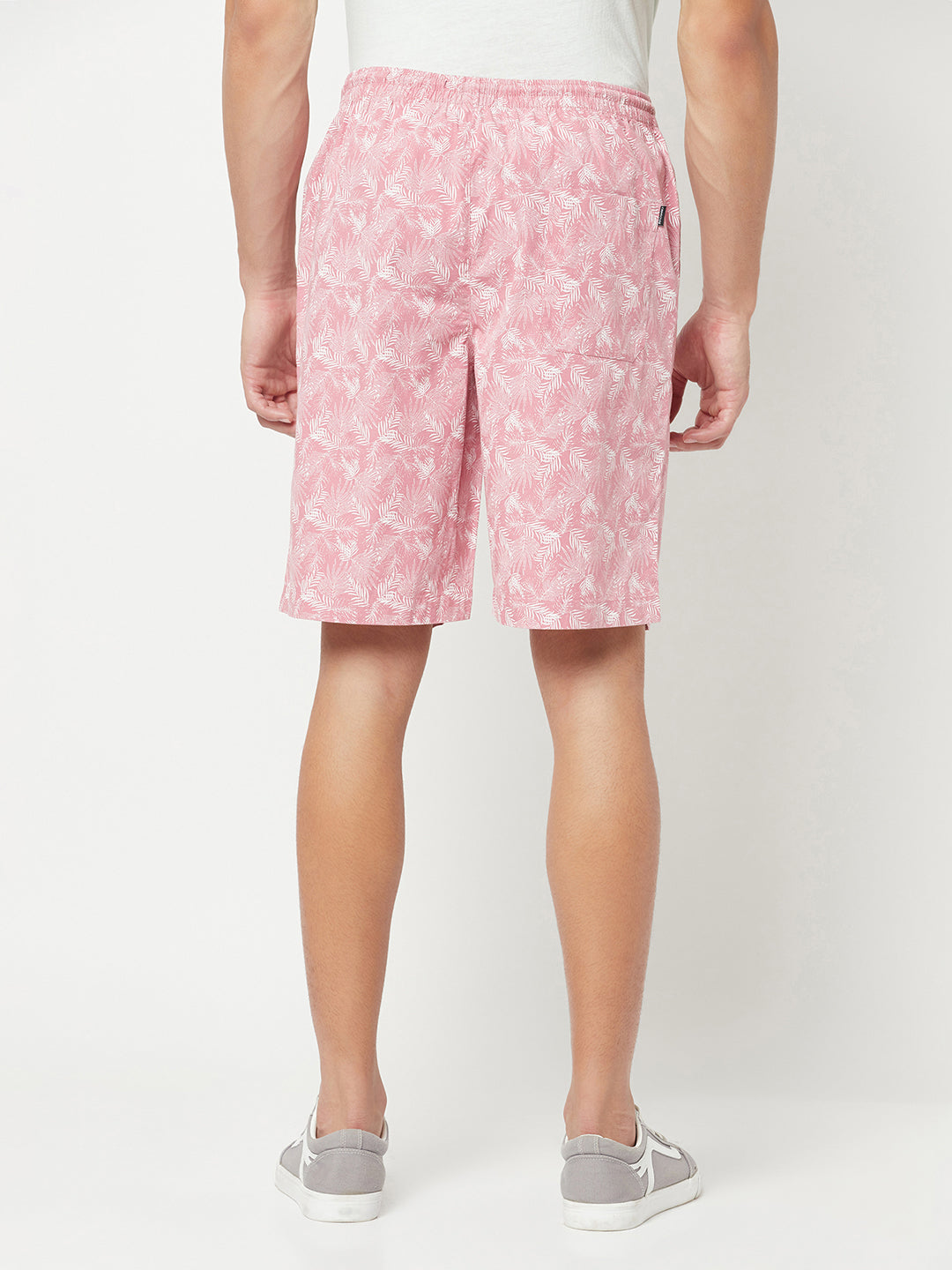 Pink Floral Lounge Shorts