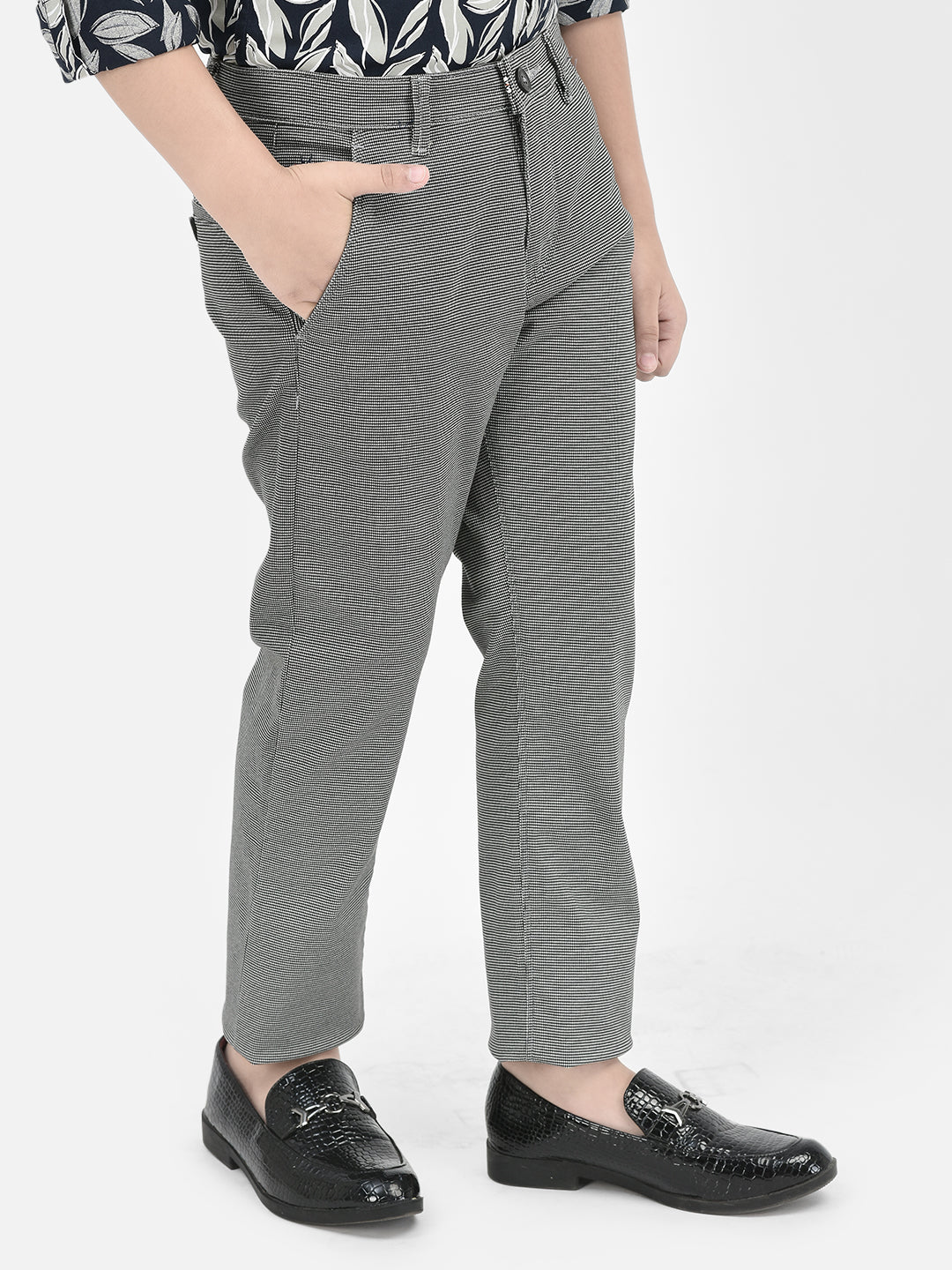  Grey Cotton Trousers