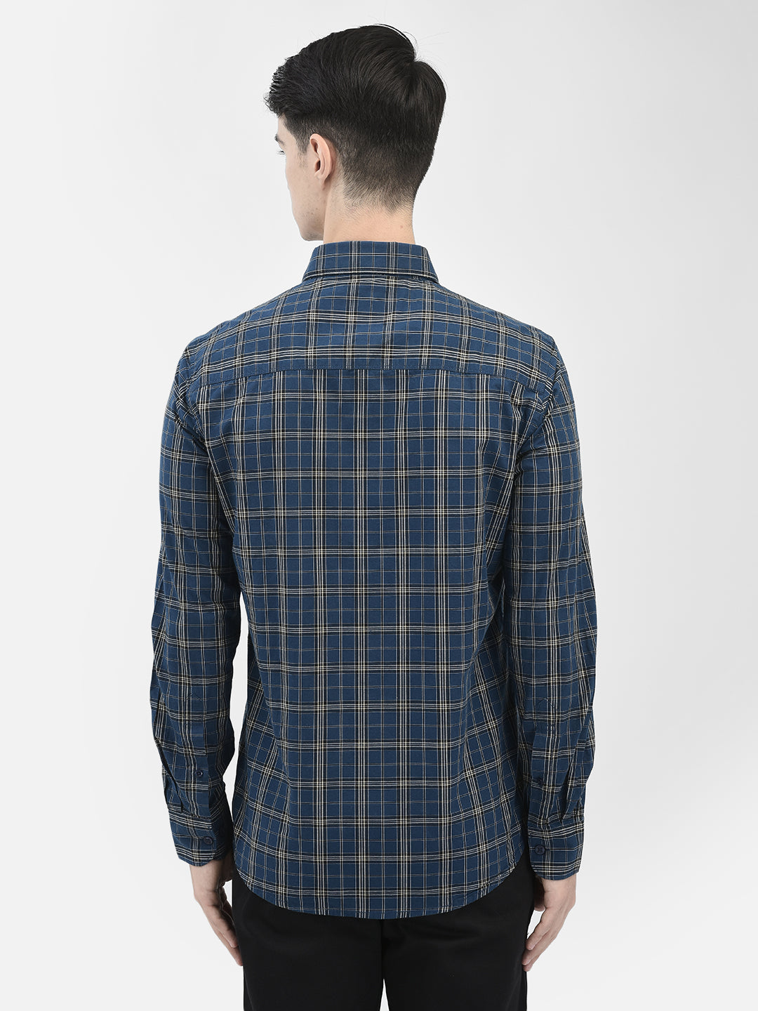 Blue Checked Shirt