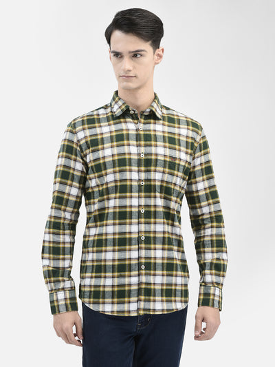 Green Checked Shirt