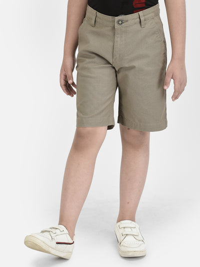 Olive Chino Shorts