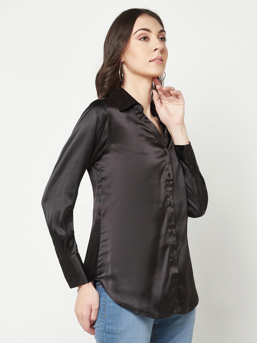  Black Long Sleeves Shirt