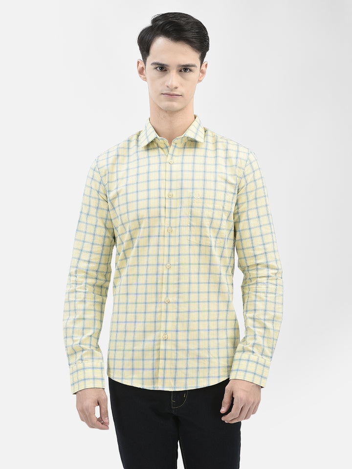 Yellow Checked Shirt