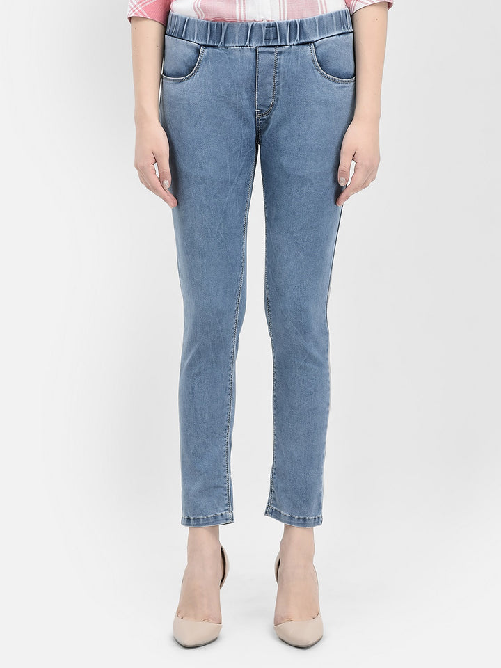 Blue Denim Jegging