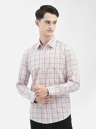 Pink Checked Shirt