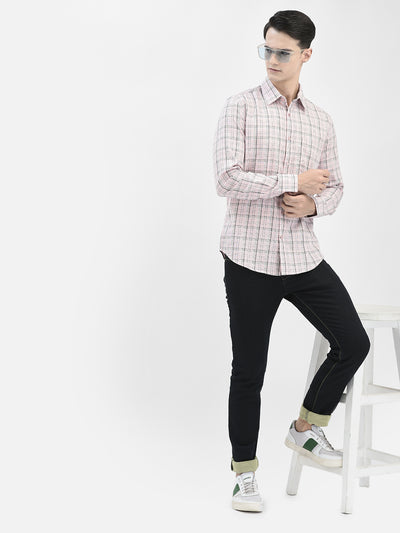 Pink Checked Shirt