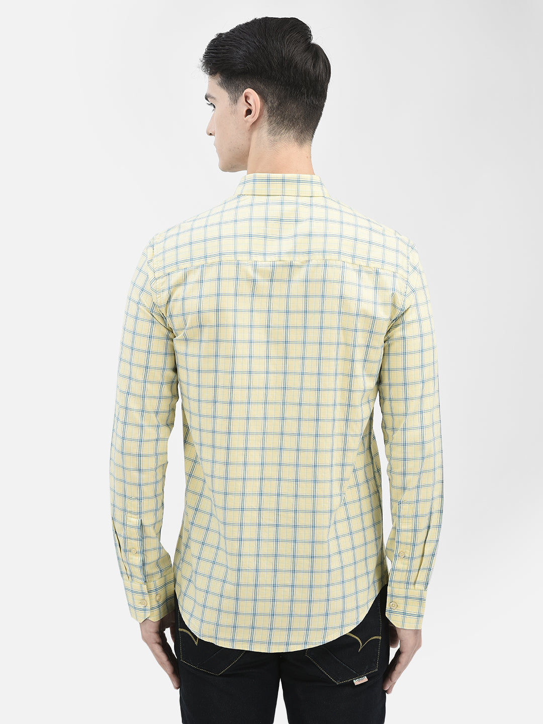 Yellow Checked Shirt