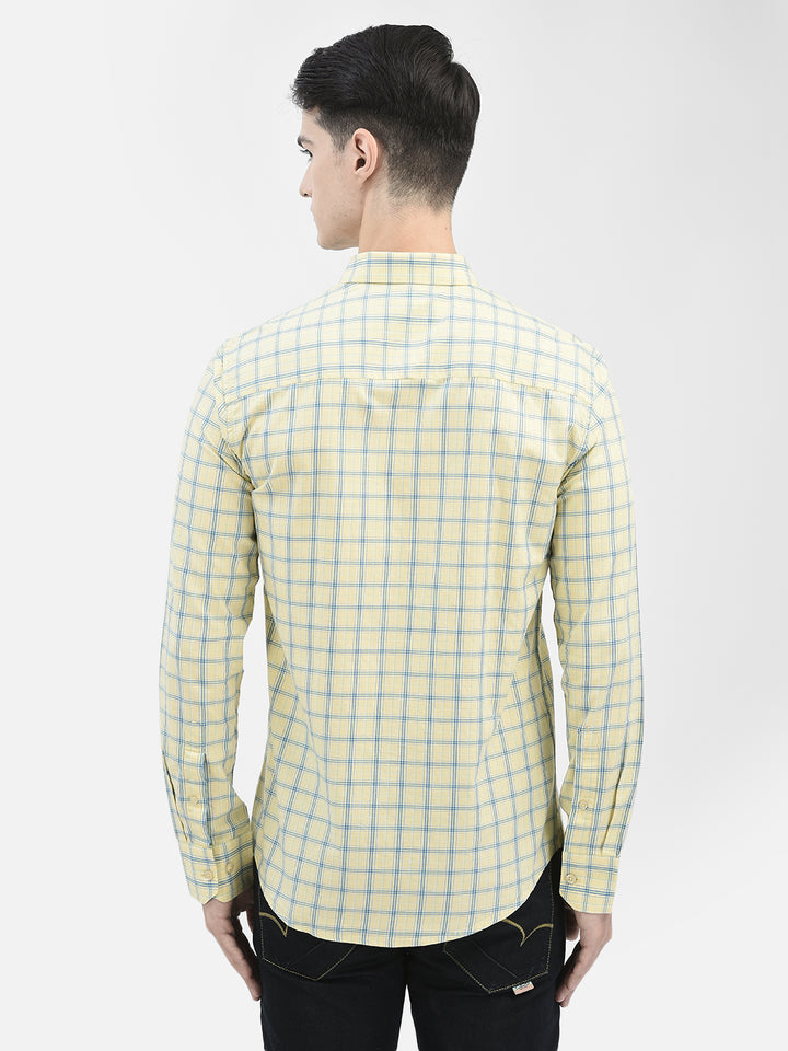 Yellow Checked Shirt