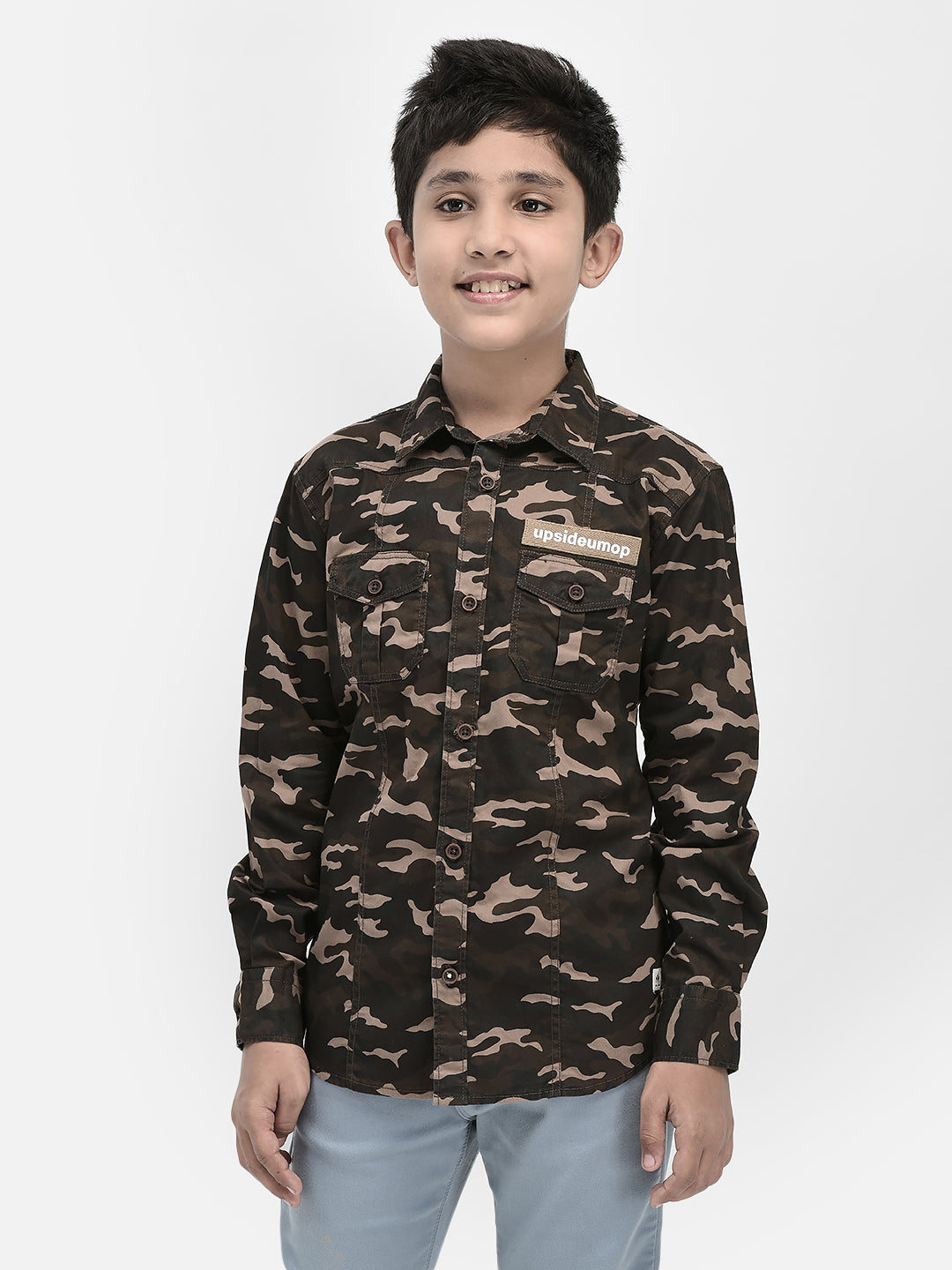 Olive Camouflage Shirt