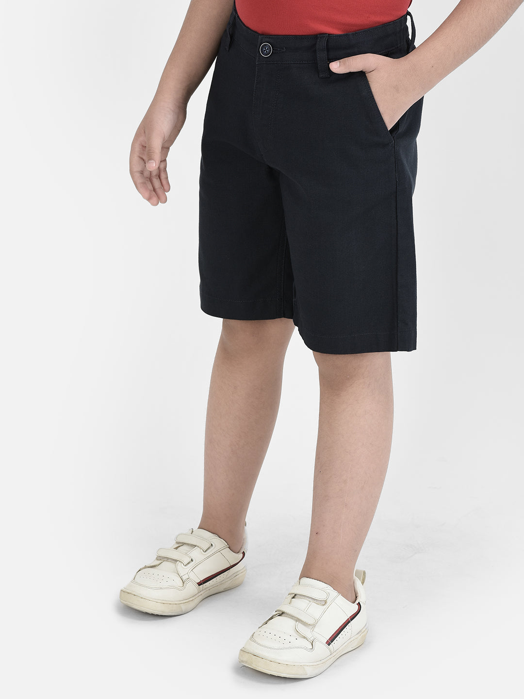 Navy Blue Chino Shorts