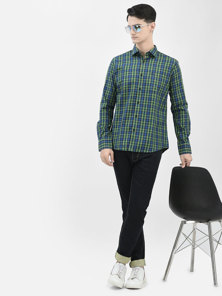 Green Checked Shirt