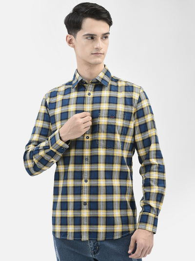 Mustard Checked Shirt