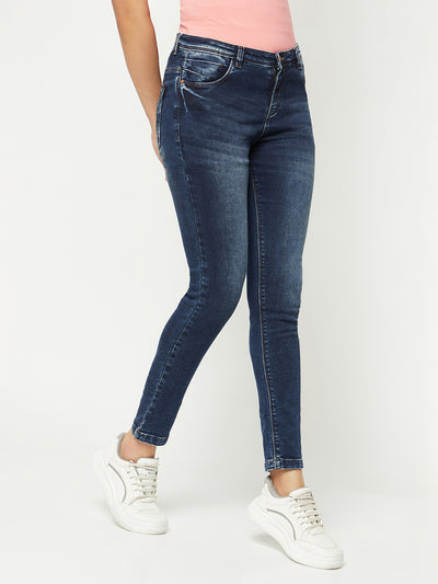  Navy Blue Skinny Jeans