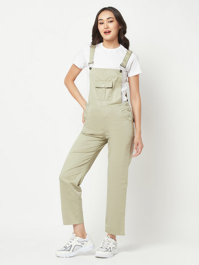 Olive Dungarees