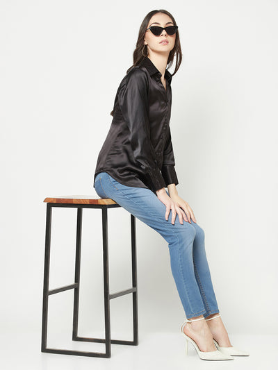  Black Long Sleeves Shirt